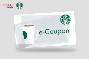 แลกรับฟรี Starbucks e-Coupon มูลค่า 500 บาท
